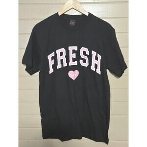 Fresh Love Men's Short Sleeve Graphic T-Shirt Pink Size Medium